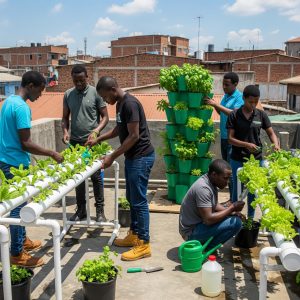 Using Technology to Promote Smart Hydroponic Farming Systems for Sustainable Agriculture in Urban and Peri-Urban areas in Embu