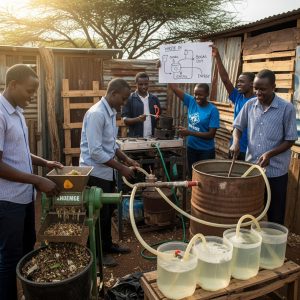 Converting Urban Organic Waste into Clean Energy and Fertilizer Through Community-Based Anaerobic Systems